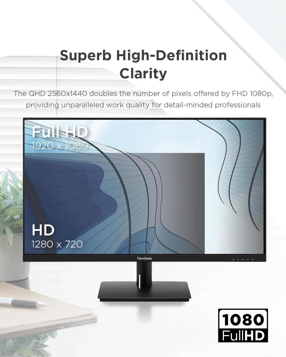 Monitor ViewSonic VA240-H 24" - Marca: ViewSonic - EAN: 0766907026948