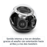 Echo (Última generación) | Sonido de alta calidad, controlador de Hogar digital integrado y Alexa | Azul grisáceo