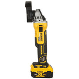DEWALT DCG405P3-QW - 125mm Cordless Grinder 18V 3 Batteries 5.0 Ah Charger and TSTAK Case