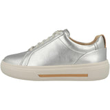 Clarks 261763084, Zapatillas Mujer, Off White Lea, 42 EU
