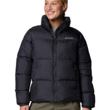 Columbia Puffect Jacket, Chaqueta Acolchada para Mujer, Shark, Talla L