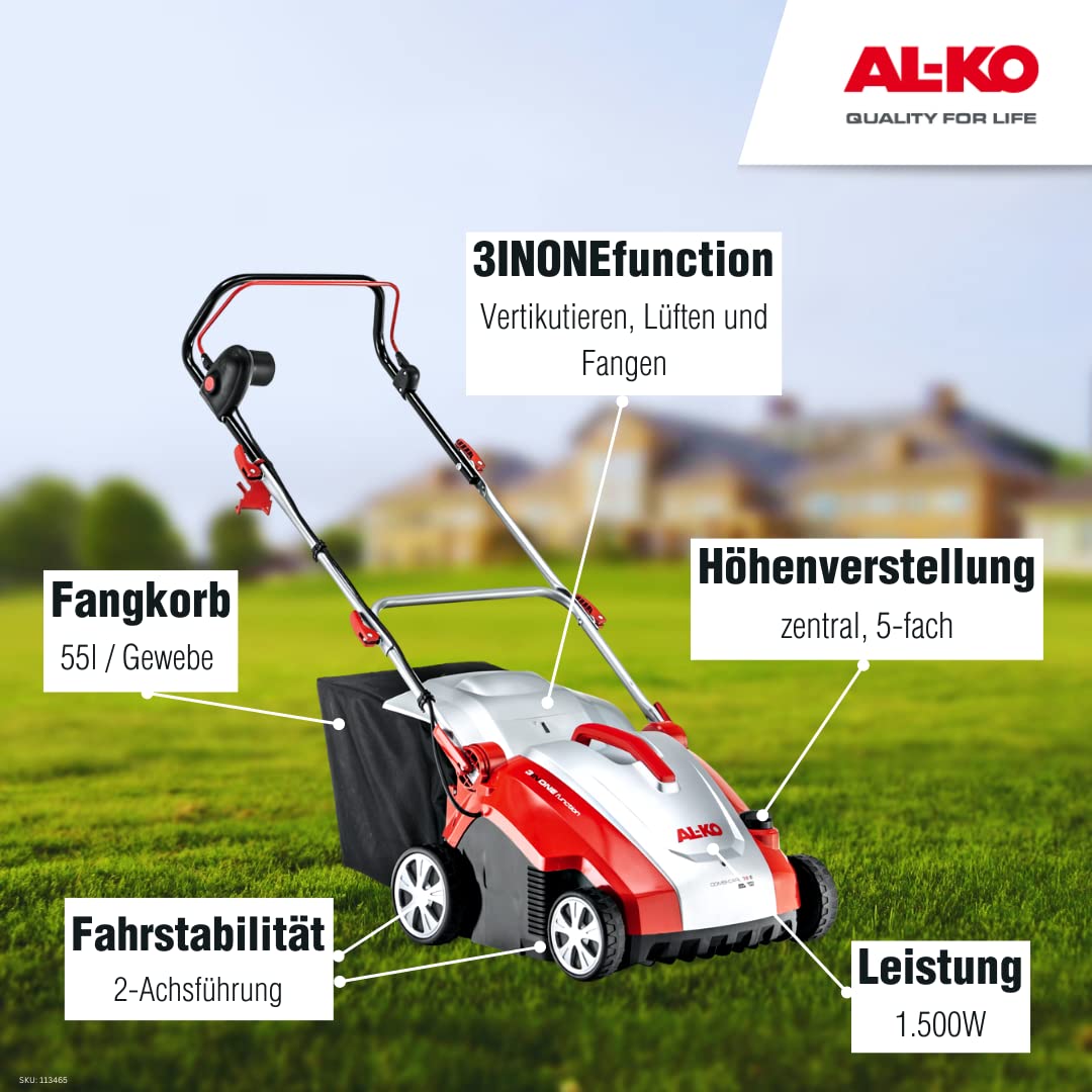 AL-KO Combi Care 36 E Comfort 113465 - Escarificador, 1 unidad