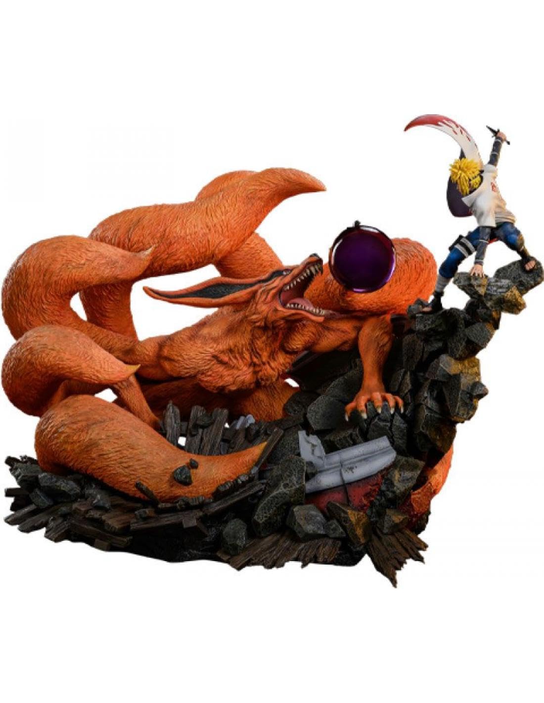 Hex Collectables Naruto Shippuden Namikaze Minato vs Kurama