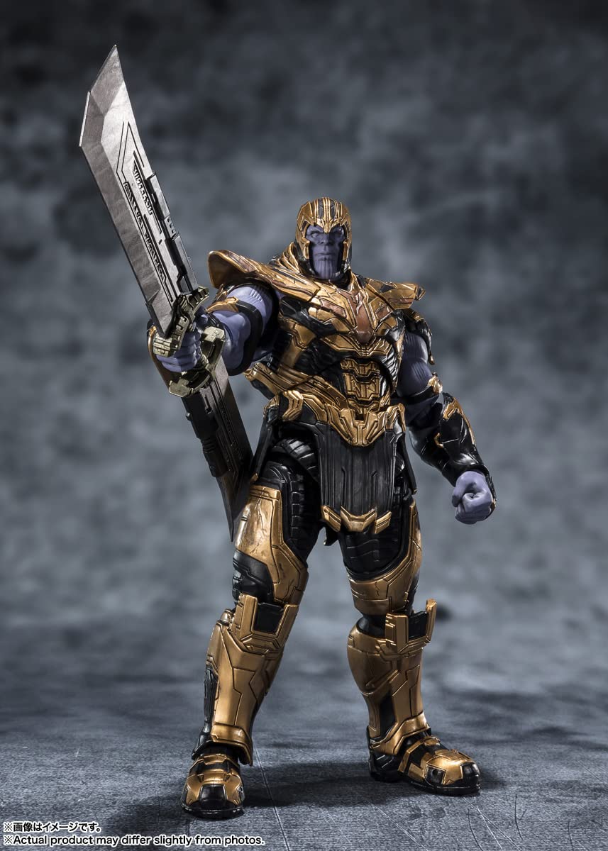 TAMASHII NATIONS BANDAI Avengers Endgame - Thanos (5ans más Tarde) - Fig. S.H. Figuarts 19cm