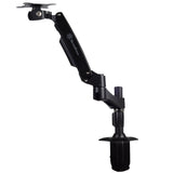SilverStone SST-ARM11BC - Bracket para montaje de un brazo para monitor LCD LED, Ajustable, con rotación de 360º, brazo basculante arriba/abajo 90º,izquierda/derecha 90º & 180º Max VESA100x100,negro