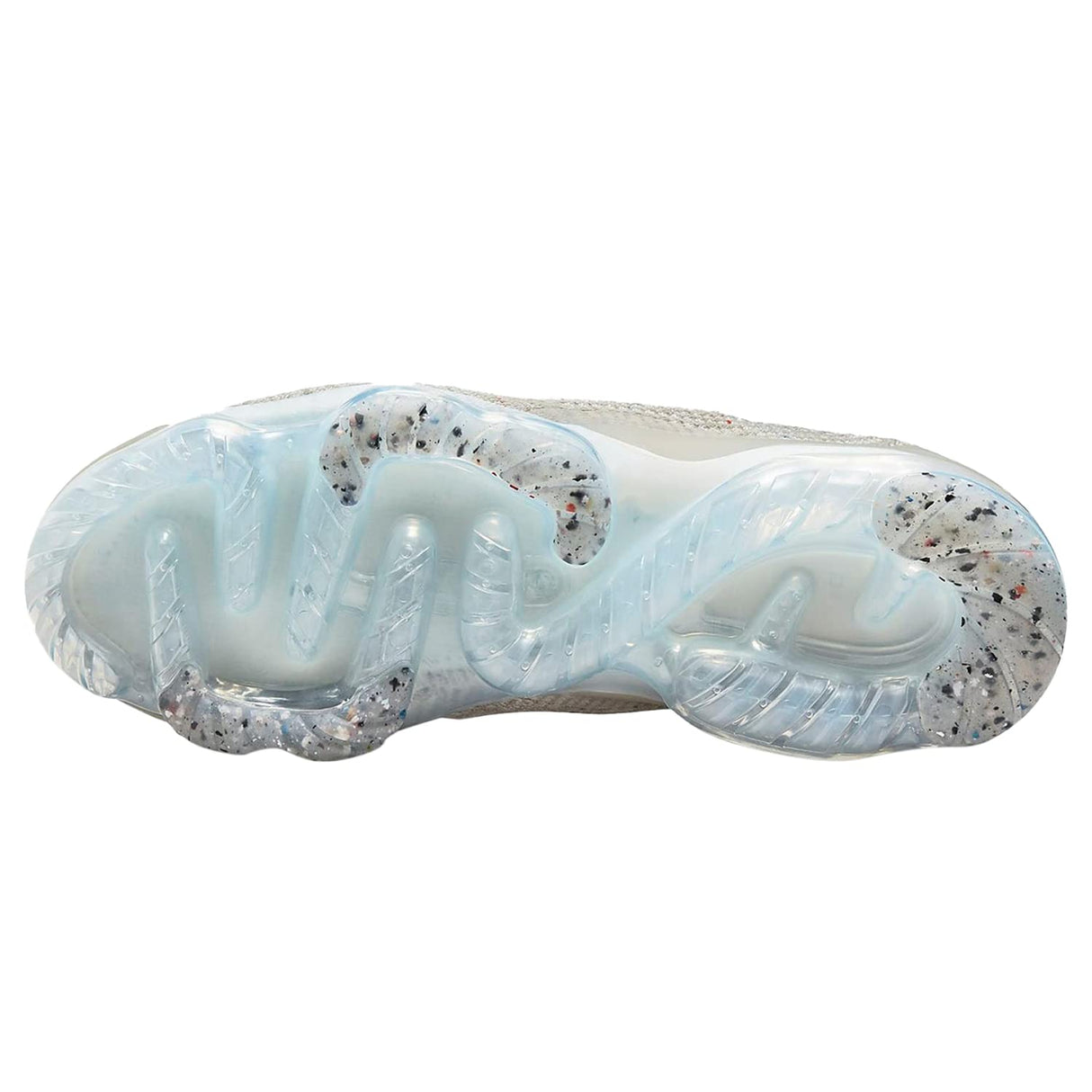NIKE W Air Vapormax 2021 FK, Sneaker Mujer, Phantom Summit White Metallic Silver Phantom, 40.5 EU