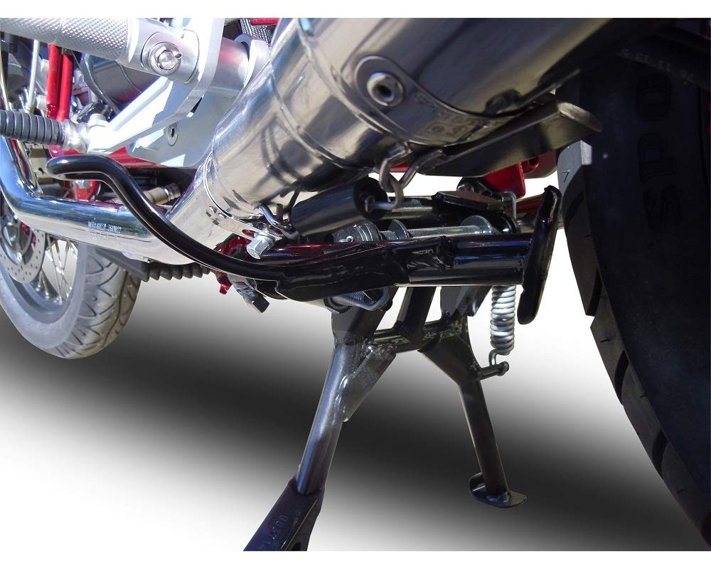Gpr Italia Gu.55.Vic par terminales omologati y catalizzati con empalme coche moto Guzzi Nevada 750 2008/14 vintacone