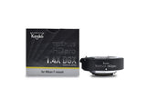 Kenko HD Pro 1.4 DGX - Multiplicador para Objetivo, Color Negro