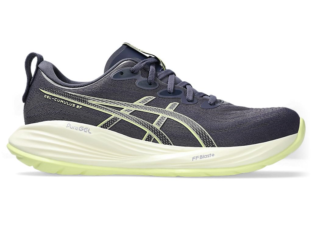 ASICS Gel-Cumulus 27, Sneaker Hombre, Indigo Fog Lucid Yellow, 44 EU