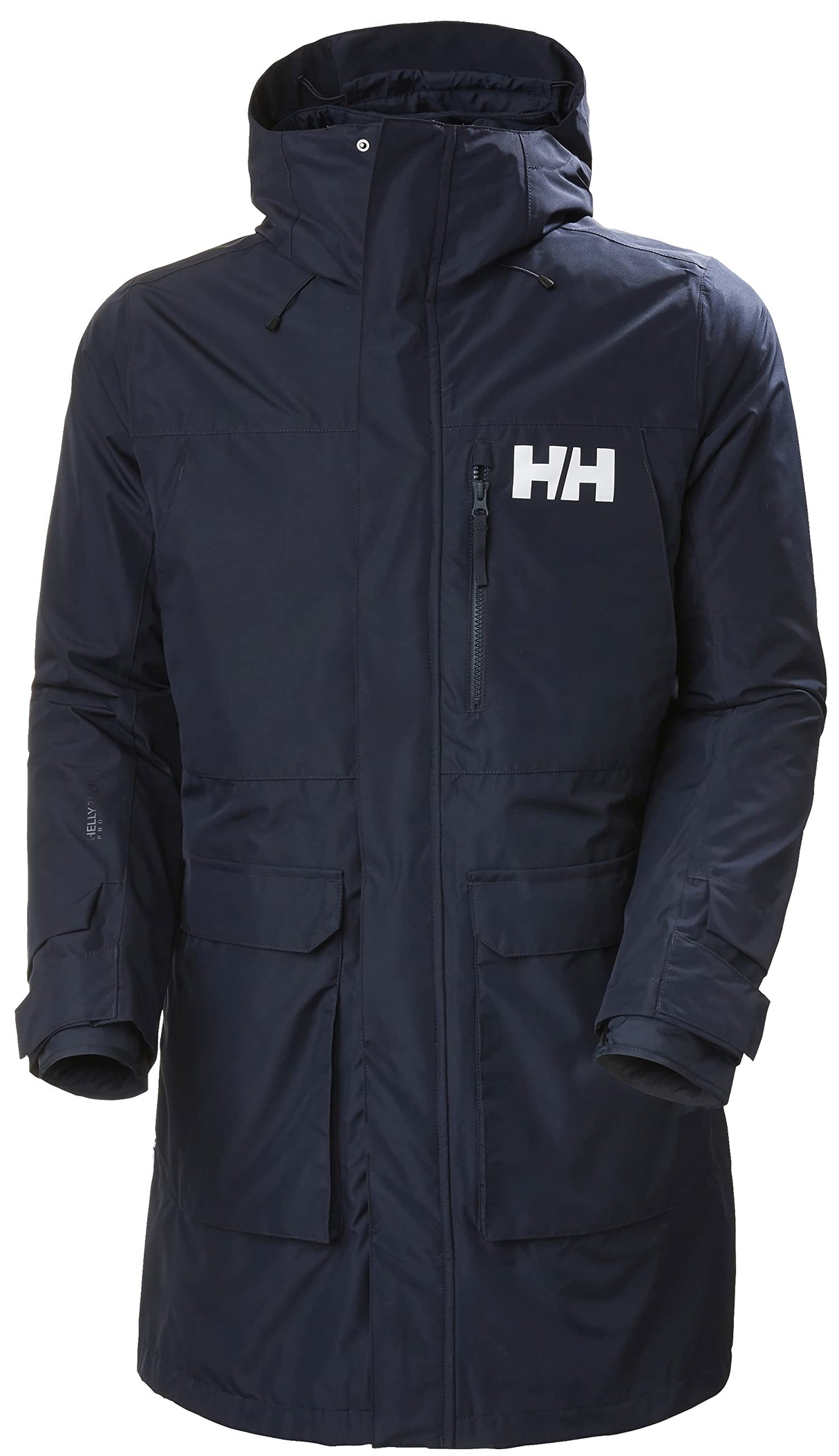Mens Helly Hansen Rigging Coat, Azul marino, L