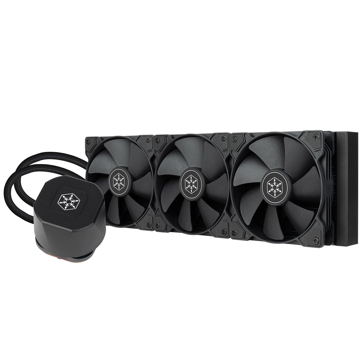 SilverStone Technology NovaPeak 360, Solución para refrigeración líquida multiuso superior, SST-NP360B