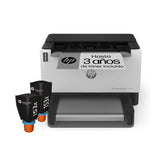 HP LaserJet Tank 2504dw 2R7F4A, Impresora Láser A4 con Deposito de Toner, Impresión a Doble Cara Automática, Wi-Fi, HP Smart App, Pantalla LCD Icon, Blanca y Negra