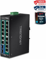 16-PORT INDUSTRIAL GIGABIT POE CPNT