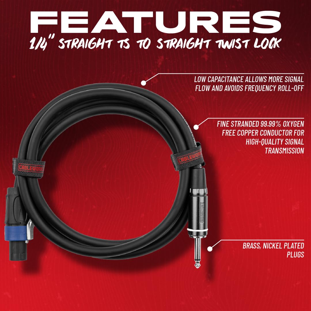 Gator Cableworks GCWC-SPK-50-1TL - Cable de altavoz - 15 metros