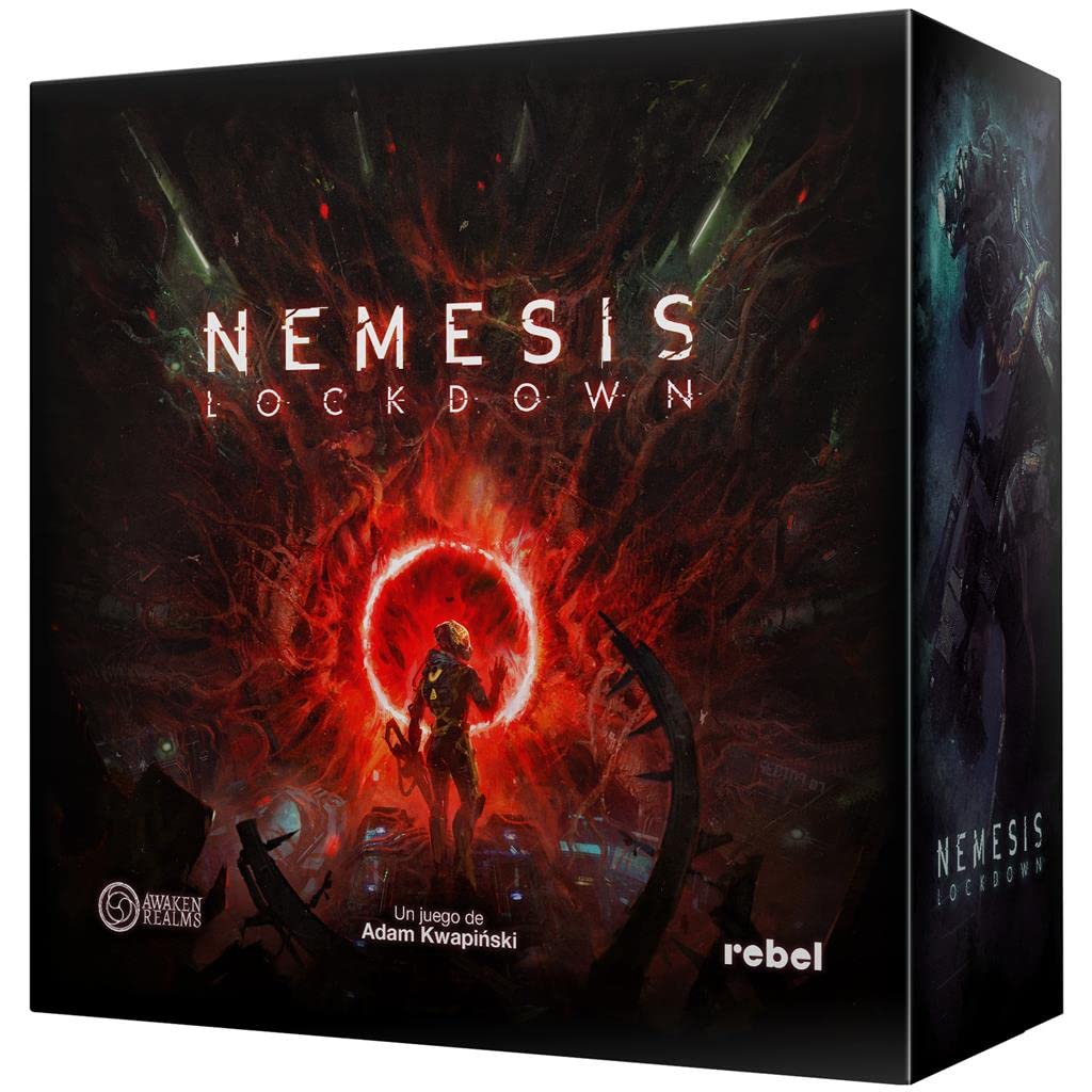 Asmodee Nemesis: Lockdown - Juego de Mesa en Español, RBNE07ES