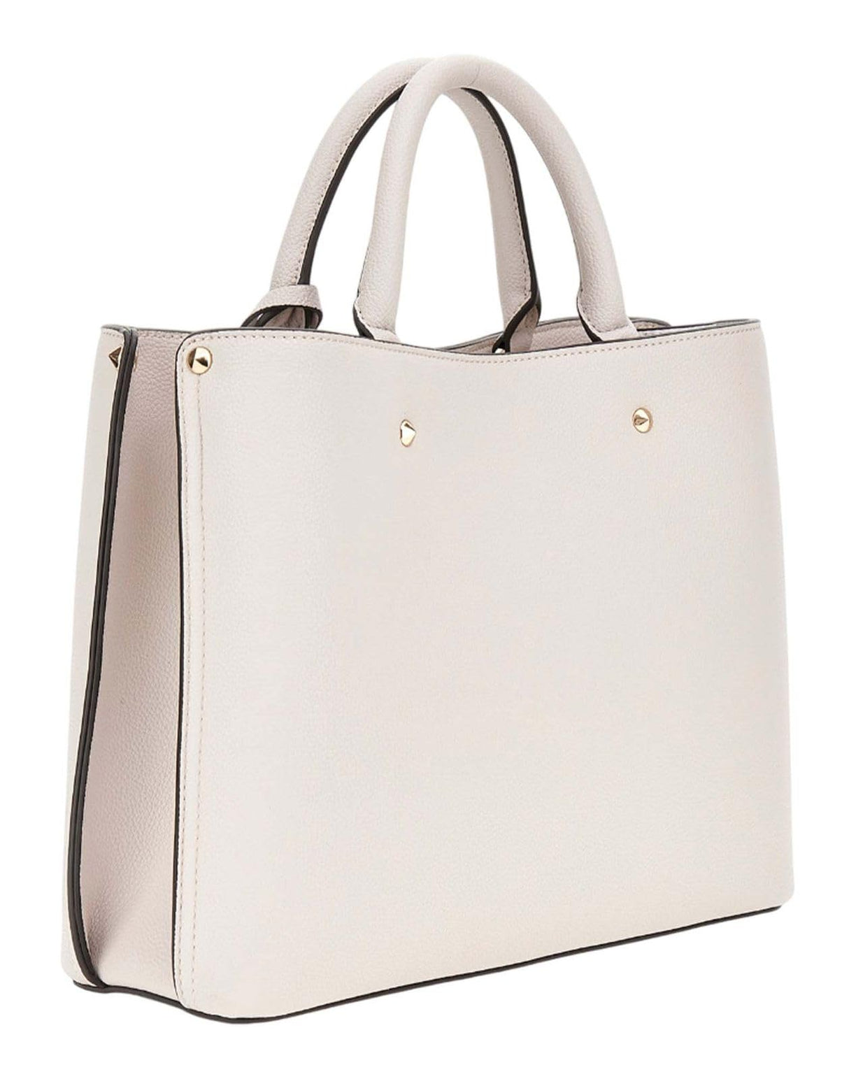 GUESS Meridian Girlfriend Satchel, Hand Bag Women, Beige, One Size