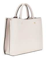GUESS Meridian Girlfriend Satchel, Hand Bag Women, Beige, One Size