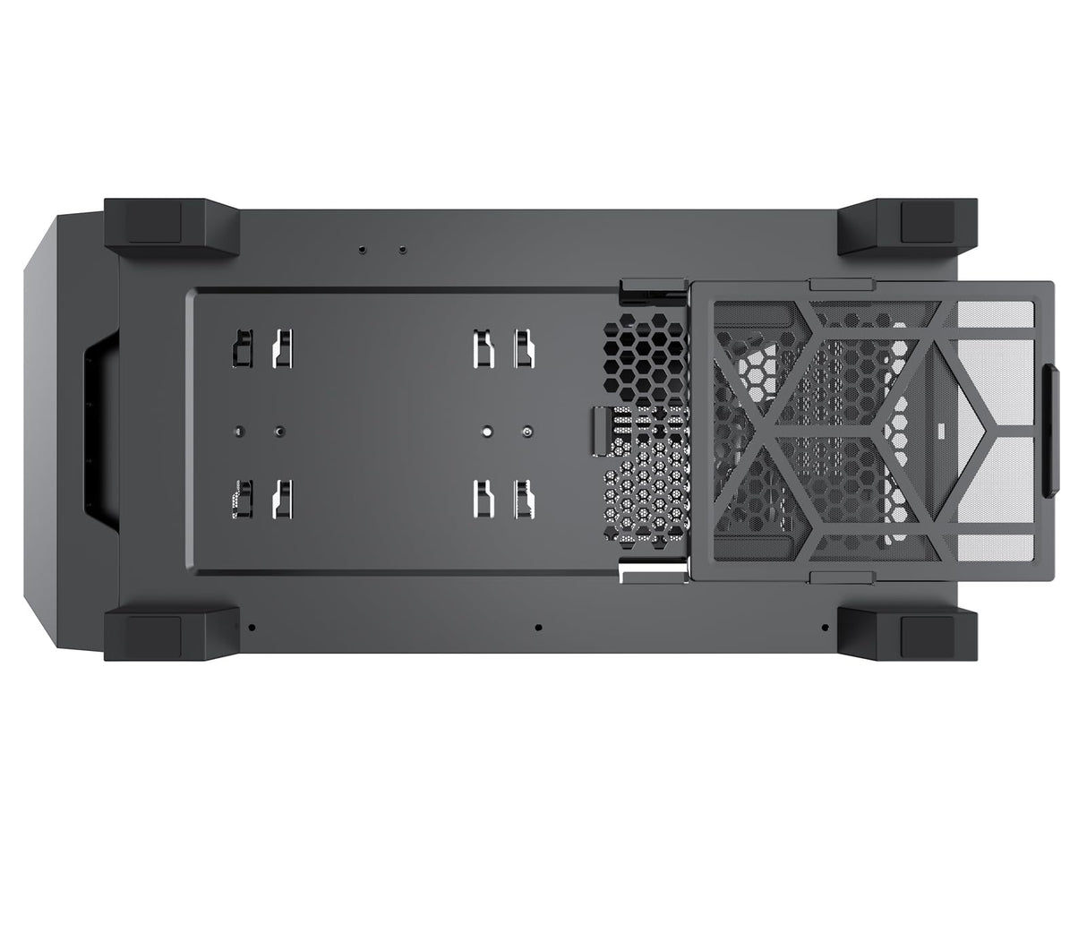 Xilence Xilent X X912.ARGB - Carcasa para PC para Gaming, 3 Ventiladores ARGB de 120 mm, 1 Ventilador Negro, Caja de Torre ATX Midi Midi, Panel Frontal de Malla para un Buen Flujo de Aire y Placa de