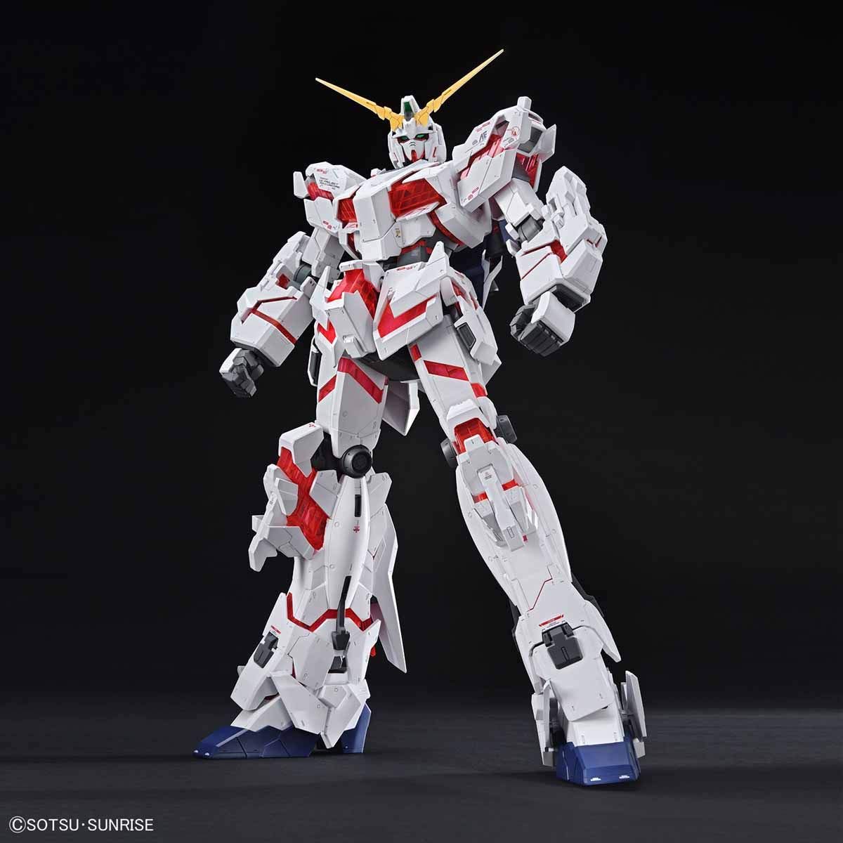 BANDAI SPIRITS- Mega Größe 1/48 Einhorn [Destroy-Modus] Gundam UC Banagher Links Accesorios, Color incoloro, 43,2 cm (BAS5057986)