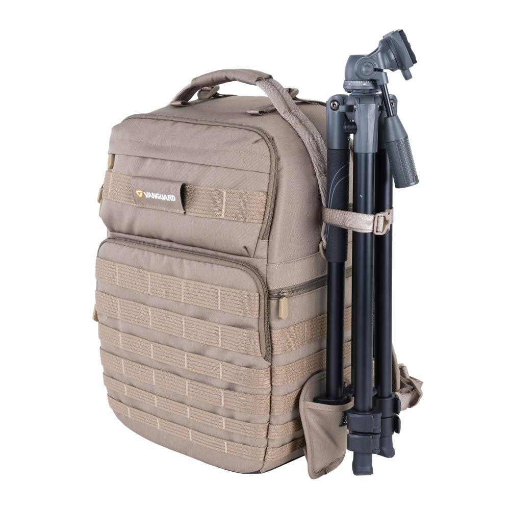 VANGUARD Veo Range T48 Mochila para cámaras Pro DSLR/sin Espejo, Estilo táctico, Color Negro, Beige, Veo Range T48 BG