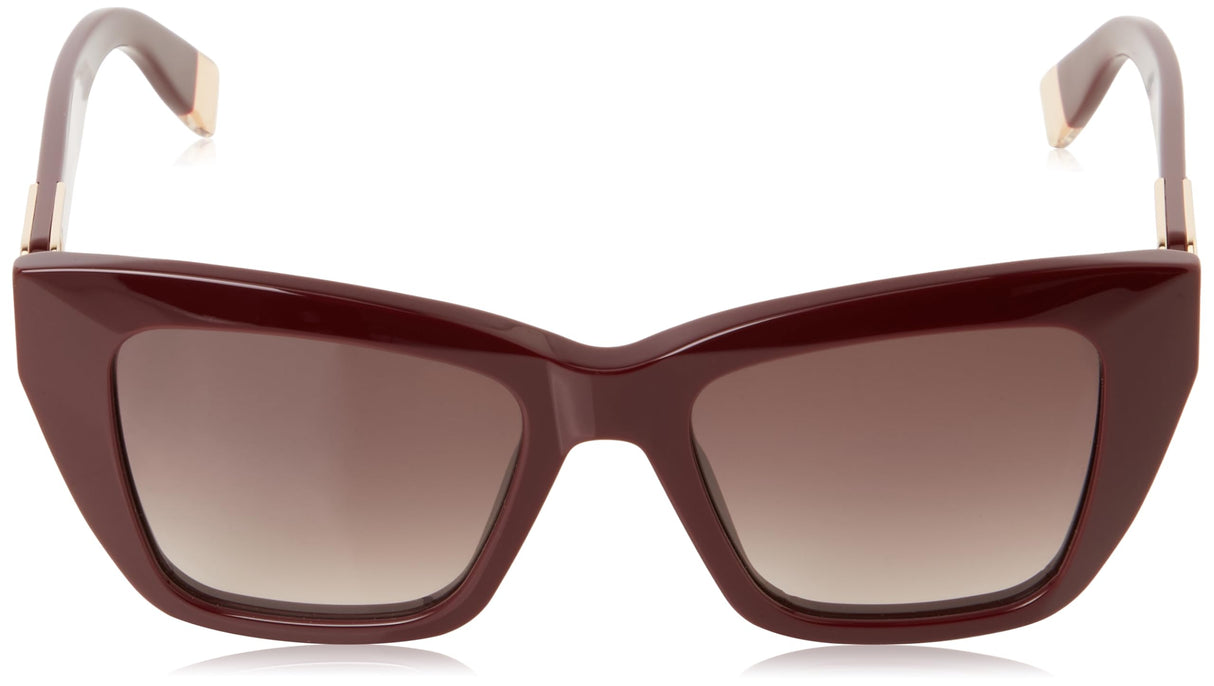 Furla, SUNGLASSES, SFU882-52-09FH, SHINY FULL BORDEAUX, Female