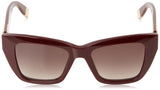 Furla, SUNGLASSES, SFU882-52-09FH, SHINY FULL BORDEAUX, Female