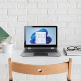 PRIXTON Ordenador Portátil Convertible Flex Pro con Pantalla Táctil de 11.6”, Windows 11 Home, Procesador Intel Celeron N4020, Memoria 4GB RAM / 128GB, Teclado en Español