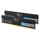 Crucial RAM Kit de 32GB (2x16GB) DDR5 a 5600MHz (o 5200MHz o 4800MHz) Memoria de Escritorio CT2K16G56C46U5
