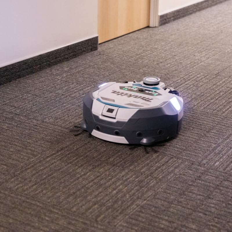 Makita DRC300Z - Limpiador robótico sin escobillas LXT de Iones de Litio de 18 V - Baterías y Cargador no incluidos