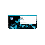 HP 746 P2V80A Cian, Cartucho de Tinta Original HP DesignJet, de 300 ml, para Impresoras HP DesignJet Serie Z6+ y Z9+