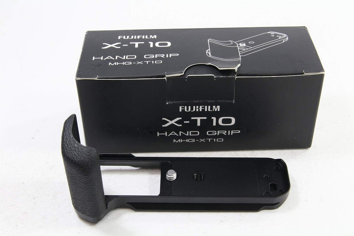 Fujifilm MHG-XT-10 - Empuñadura de Metal para cámara Fujifilm X-T10, Color Negro