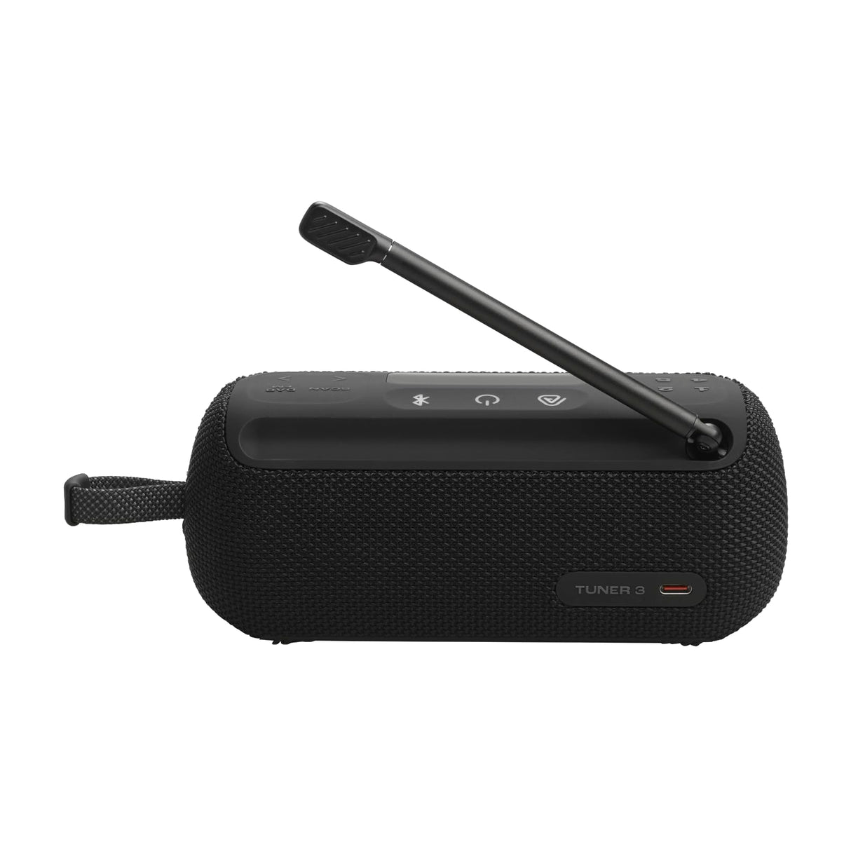 JBL Tuner 3 Radio portátil Dab/Dab+/FM Bluetooth con 6 preajustes, hasta 15 h de autonomía, Resistencia IP68, conexión Multi-Altavoz Auracast, Compatible con la aplicación JBL Portable, Negro