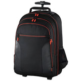Hama | Mochila para cámara de Fotos réflex (Mochila para Equipo fotográfico con Ruedas, Funda para cámara de Fotos, tamaño 30x23x50cm, Soporte para trípode Incluido) Negro