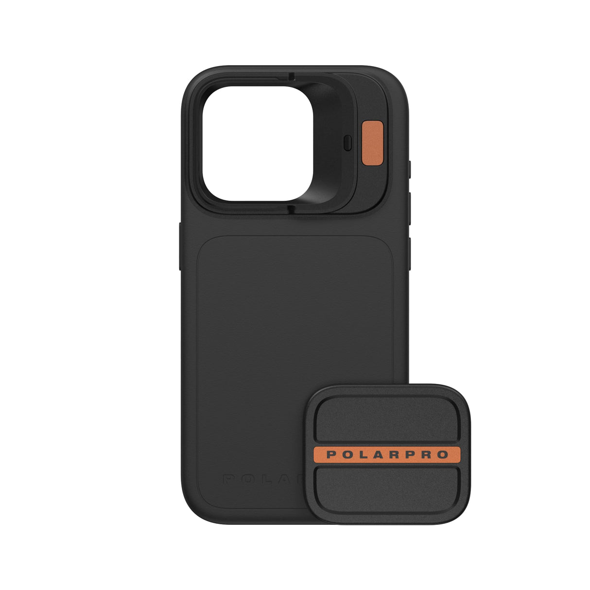 PolarPro - LiteChaser iPhone 15 Pro Case Incl Defender - Nero - Nuovo MagSafe più Robusto - Telefono cellulare per fotografia/videografia - Semplificato
