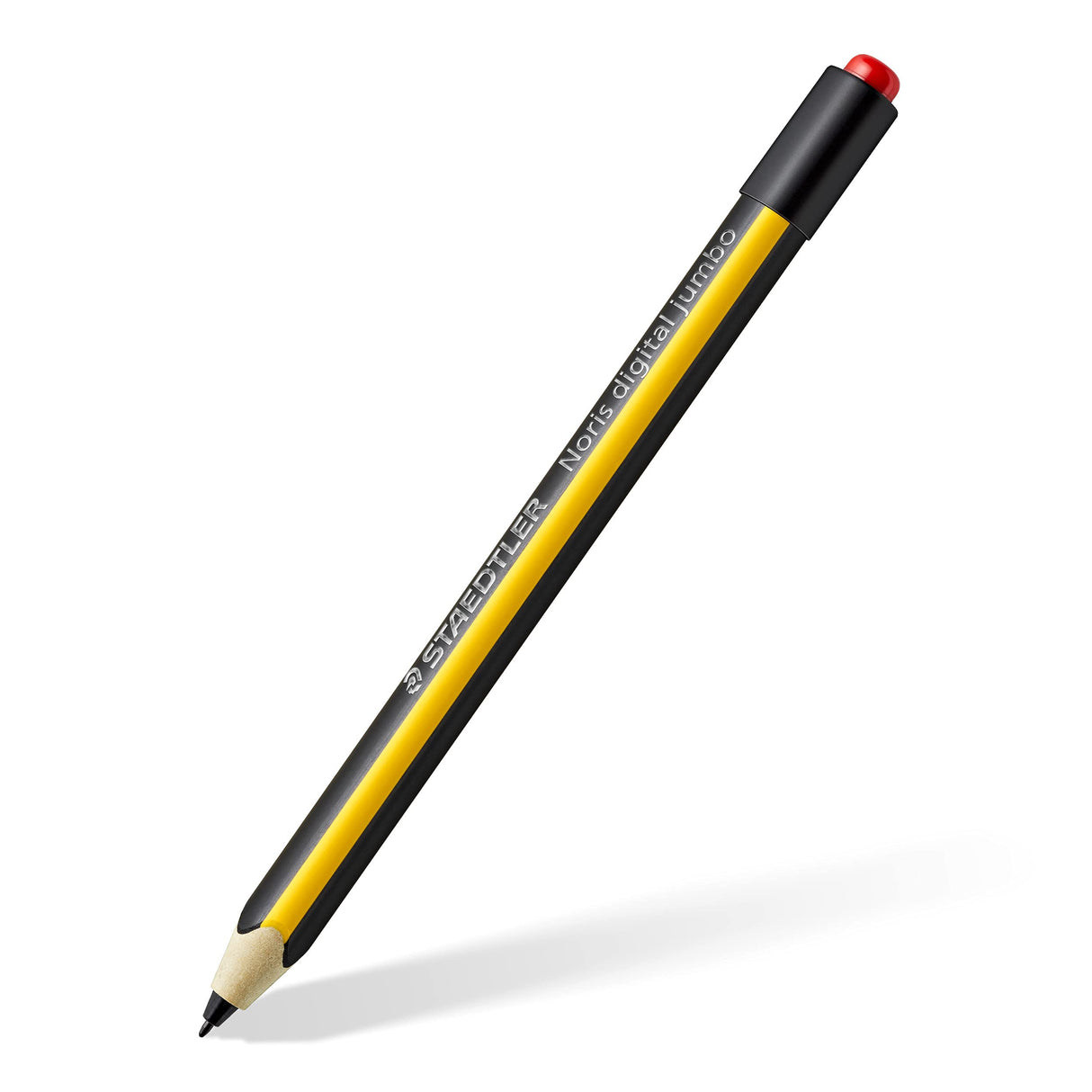 STAEDTLER Noris digital jumbo 180J 22. Stylus y goma de borrar integrada muy suave. Para escribir, dibujar y borrar sobre dispositivos digitales equipados con tecnología EMR