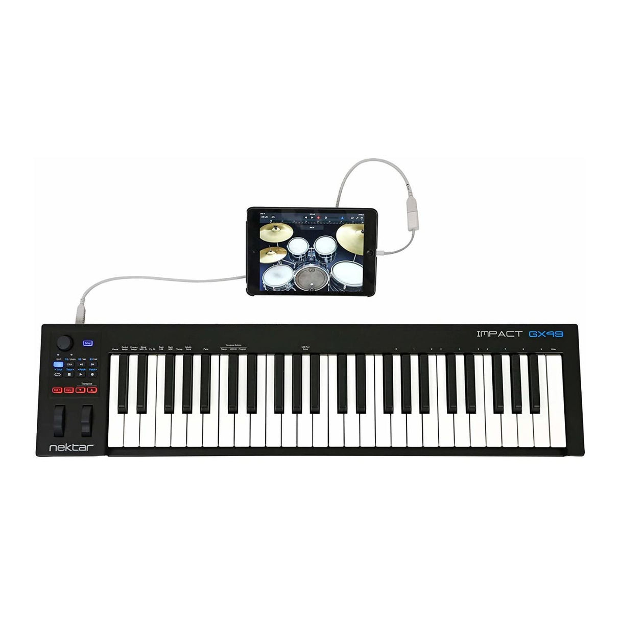 Nektar Impact GX49 - Teclado controlador MIDI USB con integración Nektar DAW