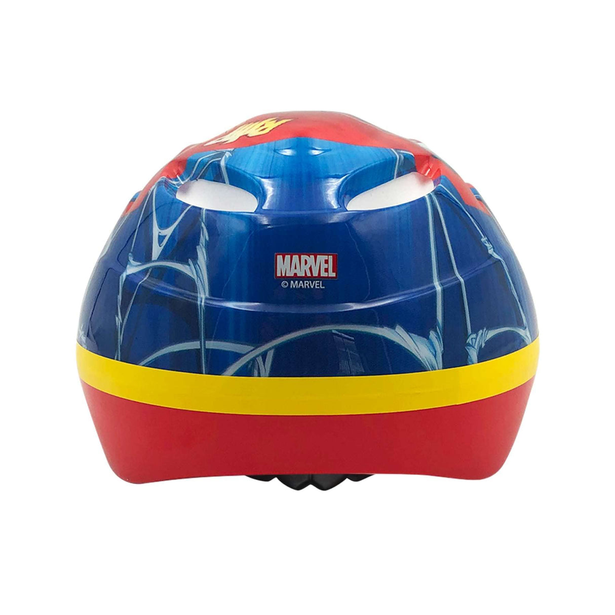 A.T.L.A.S. Bicicleta de 12 Pulgadas Equipada con 1 Freno, Placa Frontal Decorativa, Guardabarros, cárter, estabilizadores y Casco Spiderman Incluido Delantera, Niños, Rojo idéntico a Las Fotos, 12''