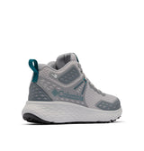 Columbia Men's Konos TRS Outdry Mid, Waterproof Mid Rise Trekking and Hiking Boots, Steam/River Blue, 7.5