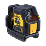 DEWALT DCLE34021N-XJ - Kit de Láser de Línea Cruzada Compacto con Haz Verde, Sin batería/cargador