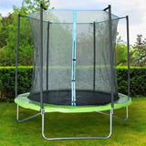 AKTIVE Cama elástica Infantil, Ø305 x 256 cm, Zona Salto Ø261 cm, Peso máximo soportado 120 kg, Borde Acolchado, Cierre Cremallera y Hebillas, Trampolín niños, +6 años, 54276