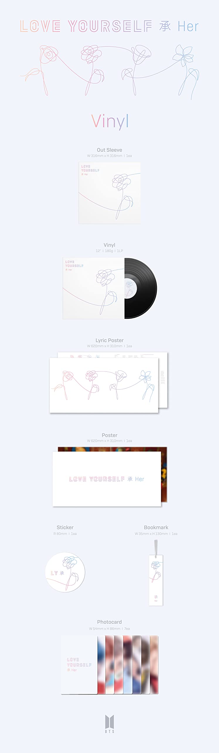 LOVE YOURSELF `Her [Vinilo]