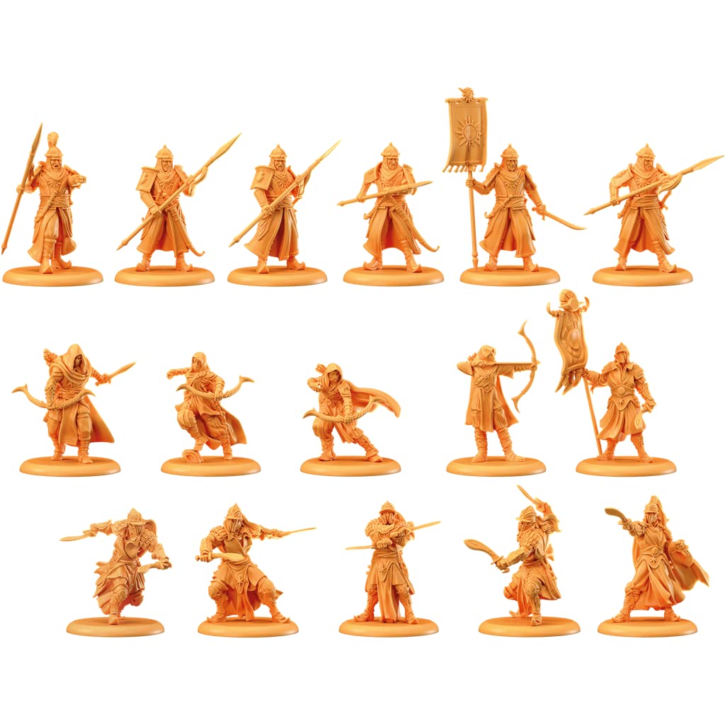 CMON - Canción de Hielo y Fuego - Caja de Inicio Martell - Juego de Miniaturas en Español
