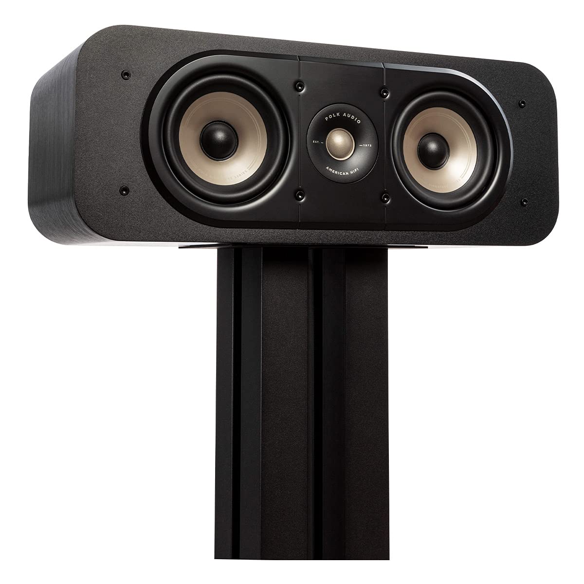 POLK AUDIO Signature Elite ES30 - Altavoz Central para Sistema de Sonido de Cine en casa con Audio de Alta resolución, Color Negro