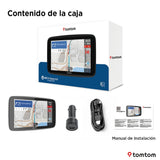 TomTom navegador para camion GO Professional 2.ª generación (con pantalla táctil capacitiva de 5" y mapas de Europa, información de tráfico a tiempo real.Ideal para camiones,buses y vehículos grandes)