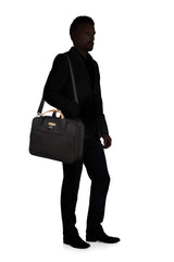 Samsonite Spark SNG Eco - Bolso de hombro, 44 cm, 25 L, negro (Eco Negro)