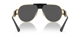 Versace 0VE2252 63 100287 Gafas de Sol, Unisex-Adult, Multicolor (Multicolor), Talla Única