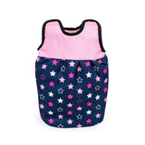 Bayer Design 17016AD Cochecito de muñeca XEO, Convertible, Regulable en Altura, Trona para muñeco bebé, Bolsa, Saco de Dormir, Gimnasio Actividades, Accesorios