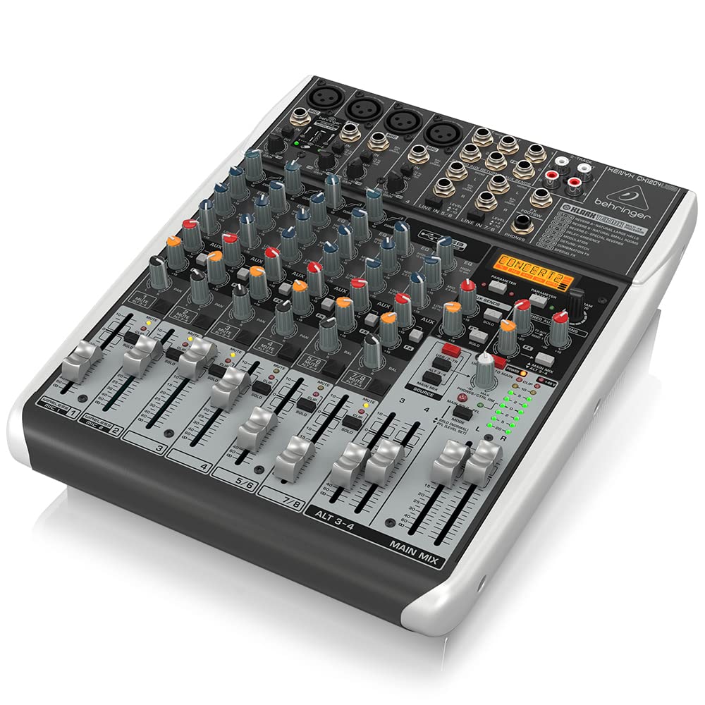 Behringer XENYX QX1204USB DJ - Mezclador para DJ