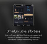 Bowers & Wilkins PX7 S2e - Auriculares inalámbricos con cancelación de Ruido con Qualcomm aptX Adaptable y Carga rápida, 30 Horas de reproducción y Seis micrófonos Integrados, Color Gris Nube