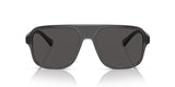 Dolce & Gabbana 0DG6134 Gafas, Transparent Grey/Black, 57 para Hombre